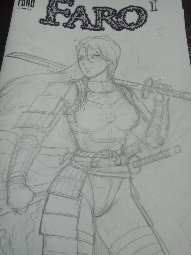 Samurai Psylocke & Power Girl of WAR Sketches........
