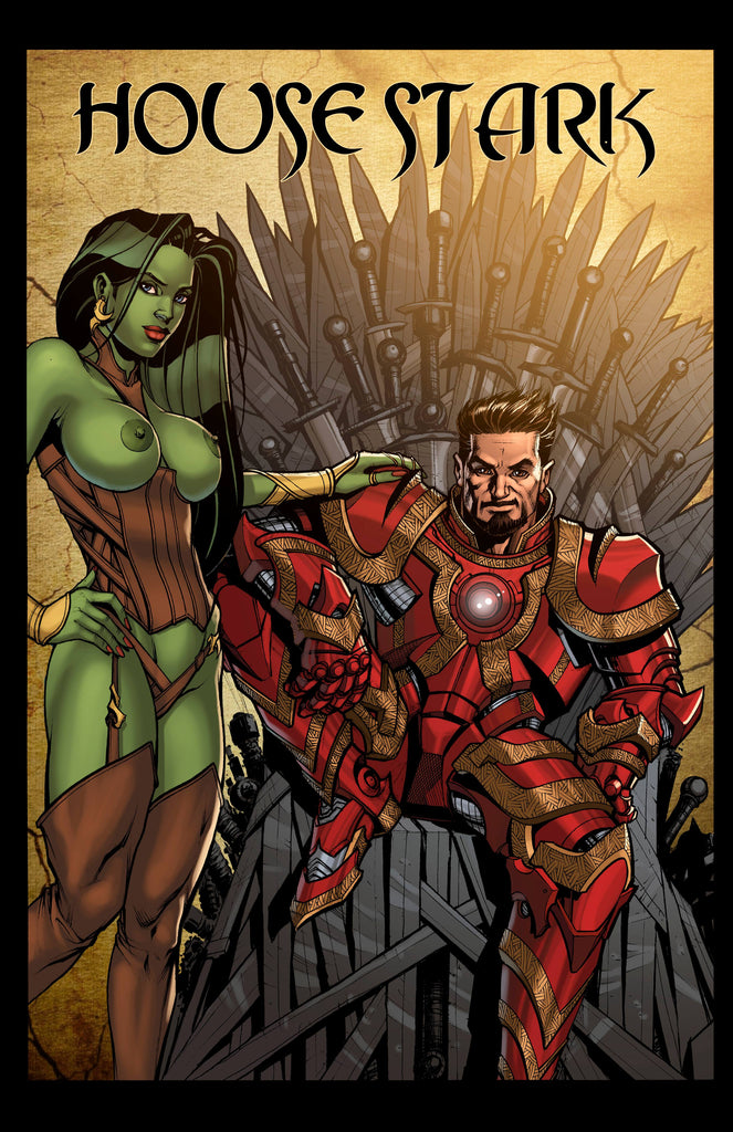 House Stark is what happens when Marvel meets Game of Thrones featuring Tony Stark the Iron Man & She Hulk