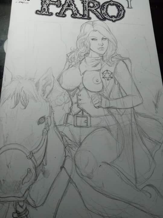 Cowgirl Kara Zor-El -- Jubilation Furiosa -- Immortan Juggernaut COVER 2 -- Yummy!