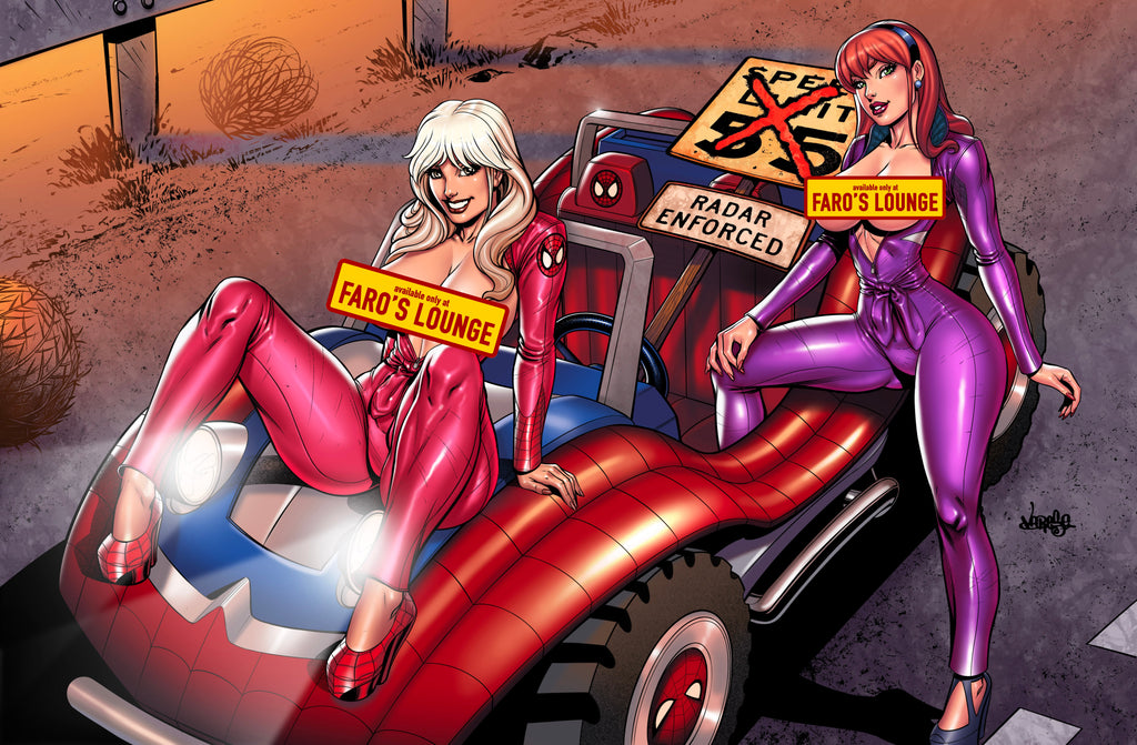 Cannonball Carnage -- All Natural LTD & Classic Catsuit Topless LTD Covers.