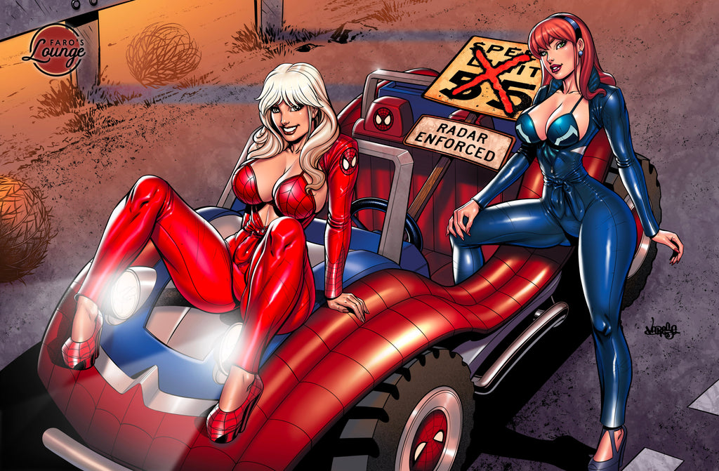 Cannonball Carnage : Venomized & Catsuit Cover Colors,