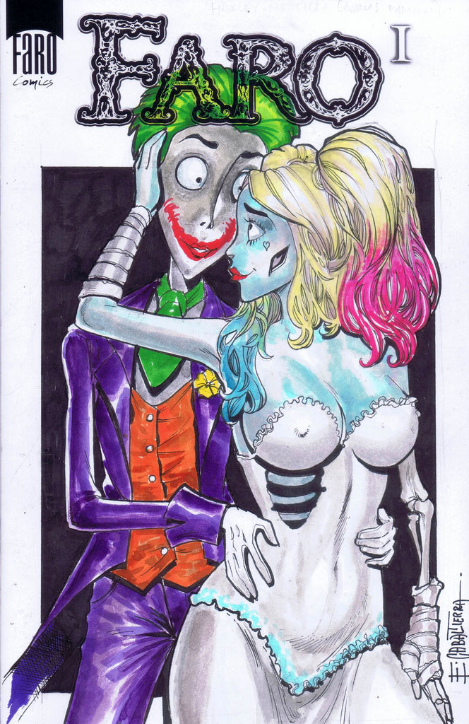 Corpse Bride Harley & Ghostbuster Harley -- Slimer Joker