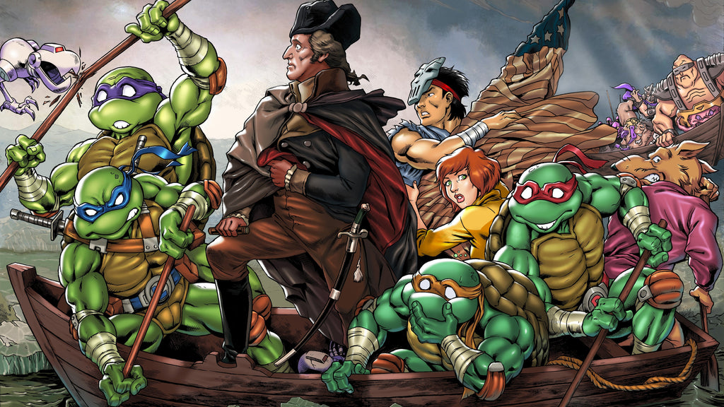 Almost done with Shipping -- TURTLES in TIME GIANT SIZED POSTER!!!!
