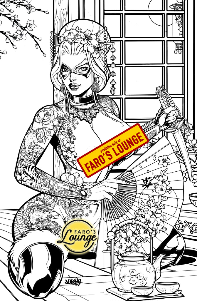 We 86'd the Shawl -- Yakuza Cat Update & Geisha Felicia Inks!