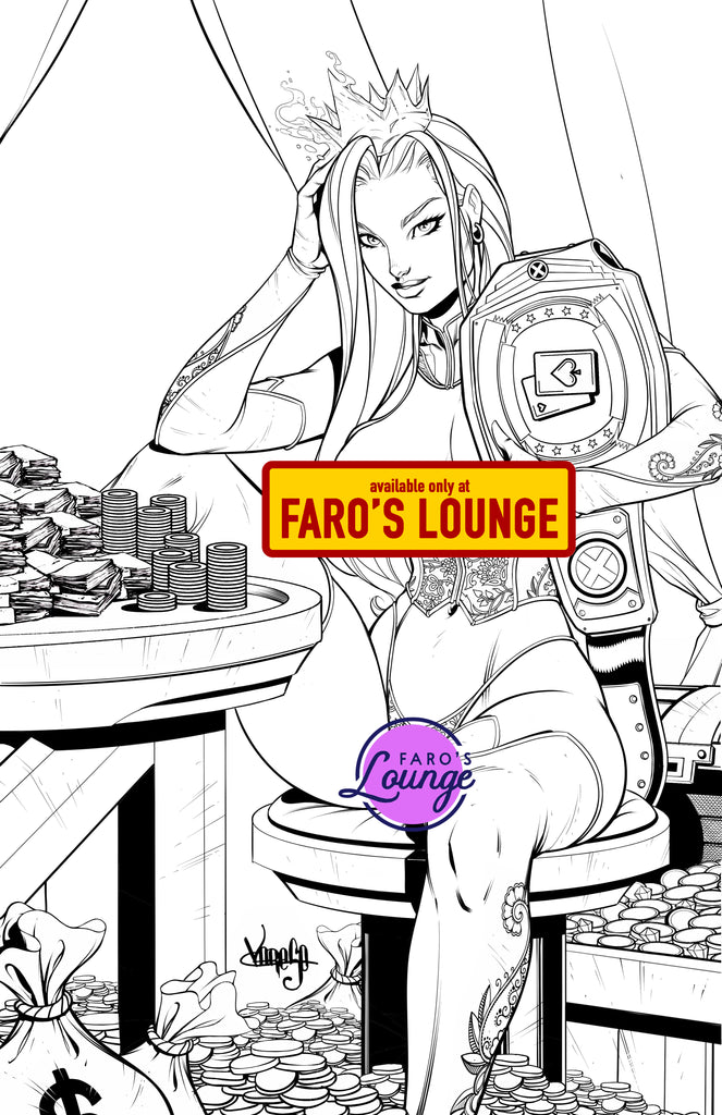 And our first Faro's Lounge Poker Champion IS............And of course Squatting Jessica SILVER