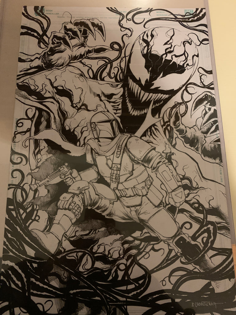 Mando / Carnage Art Deal -- Darth Doom & Talon Flat Colors