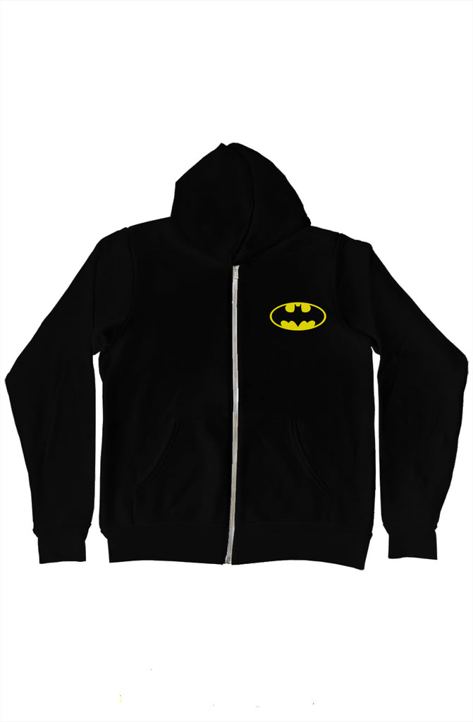 Batman of the Borderlands Black Zip Hoody