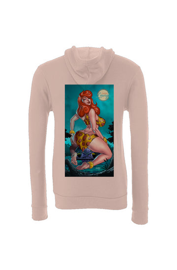Giganta Vintage Swampland Pinup -- Sponge Fleece Full-Zip Hoodie