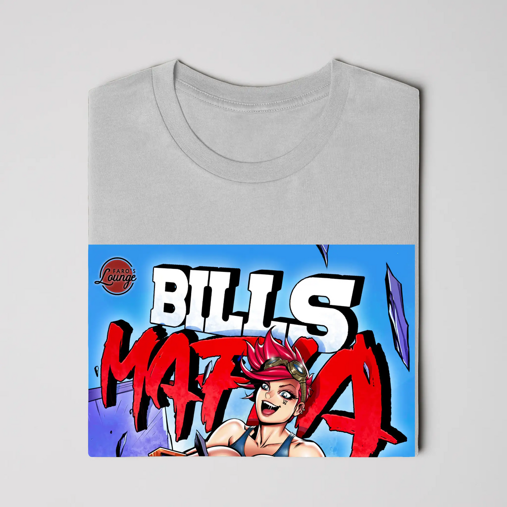 Buffalo Bills Anime Tee – Bills Mafia Powerbomb