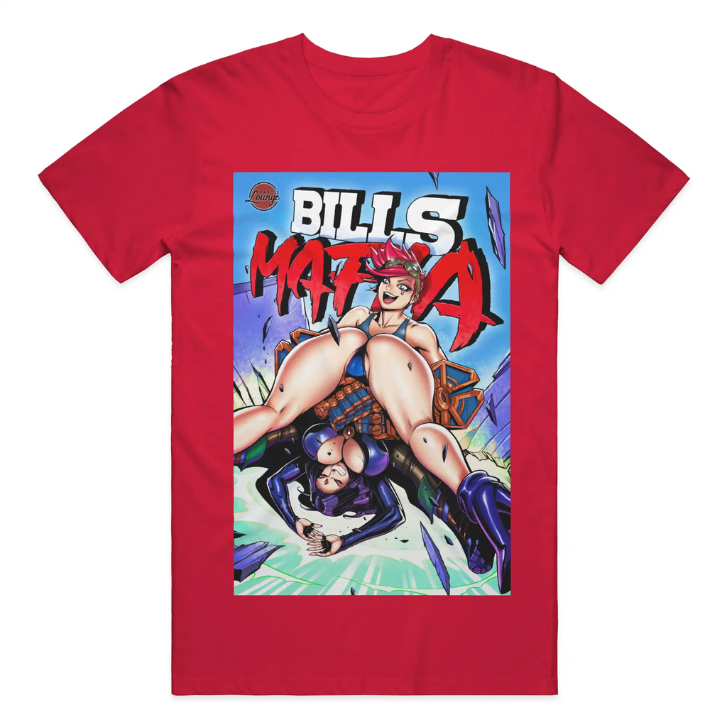 Buffalo Bills Anime Tee – Bills Mafia Powerbomb