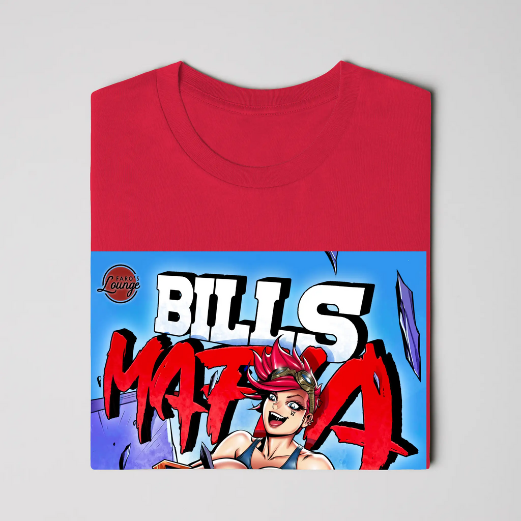 Buffalo Bills Anime Tee – Bills Mafia Powerbomb