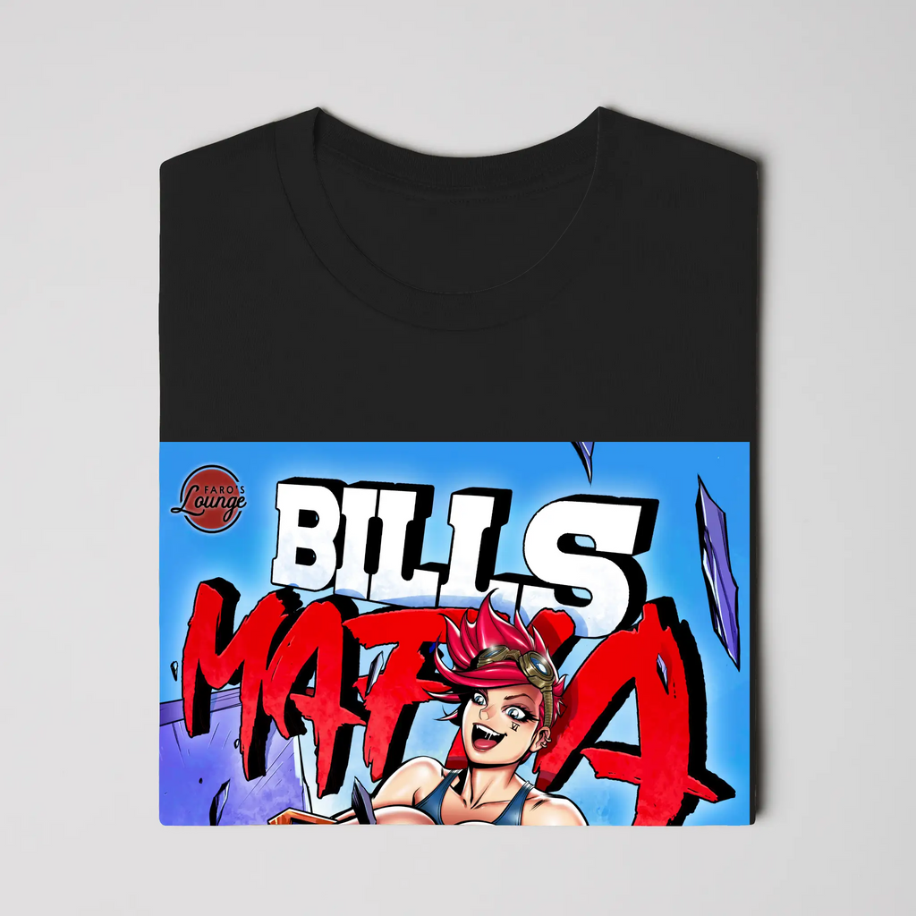 Buffalo Bills Anime Tee – Bills Mafia Powerbomb