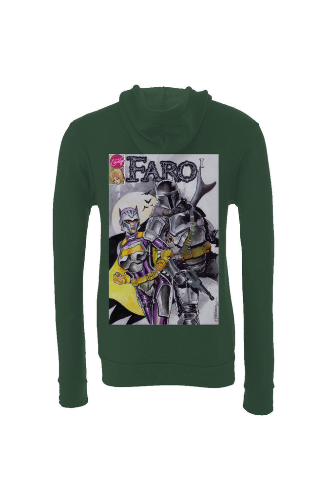 The Bat-Mandalorian -- Star Wars DCU Sponge Fleece Full-Zip Hoodie