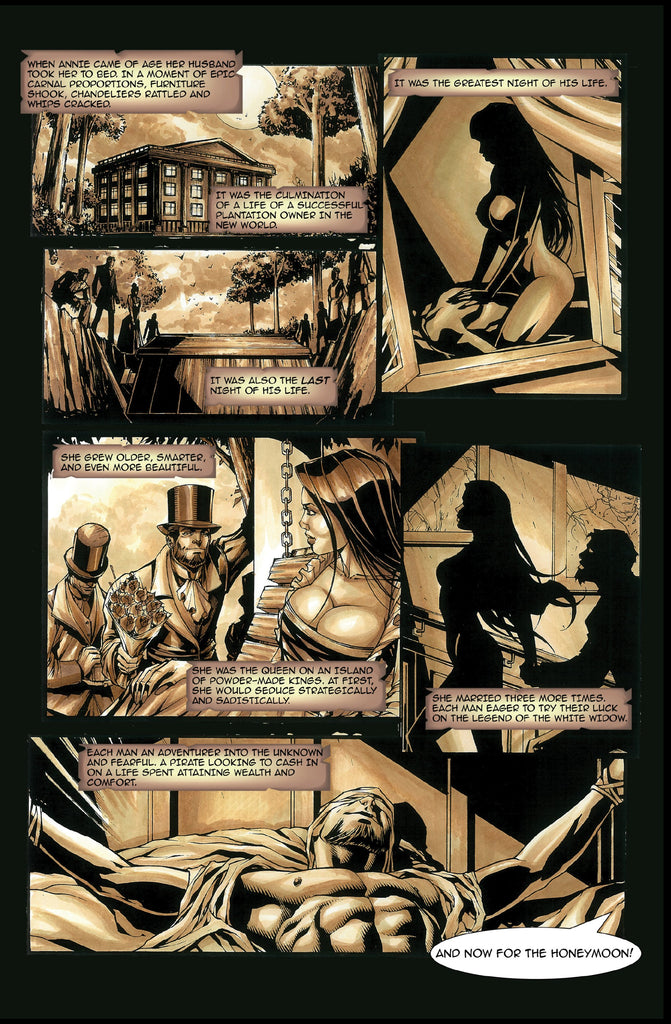 Page from Faro Book 2 -- Origin of Villains