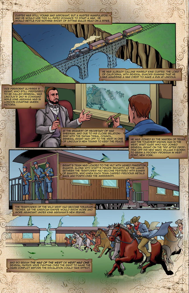 Page from Faro Book 5 --chaos in the Wild West