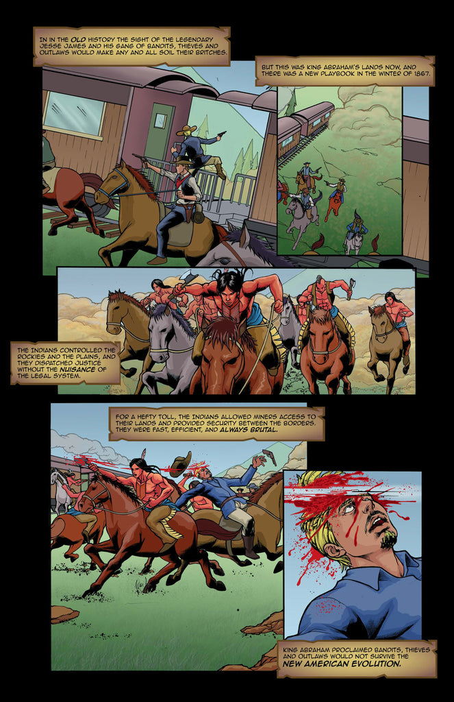 Page from Faro Book 5 --chaos in the Wild West