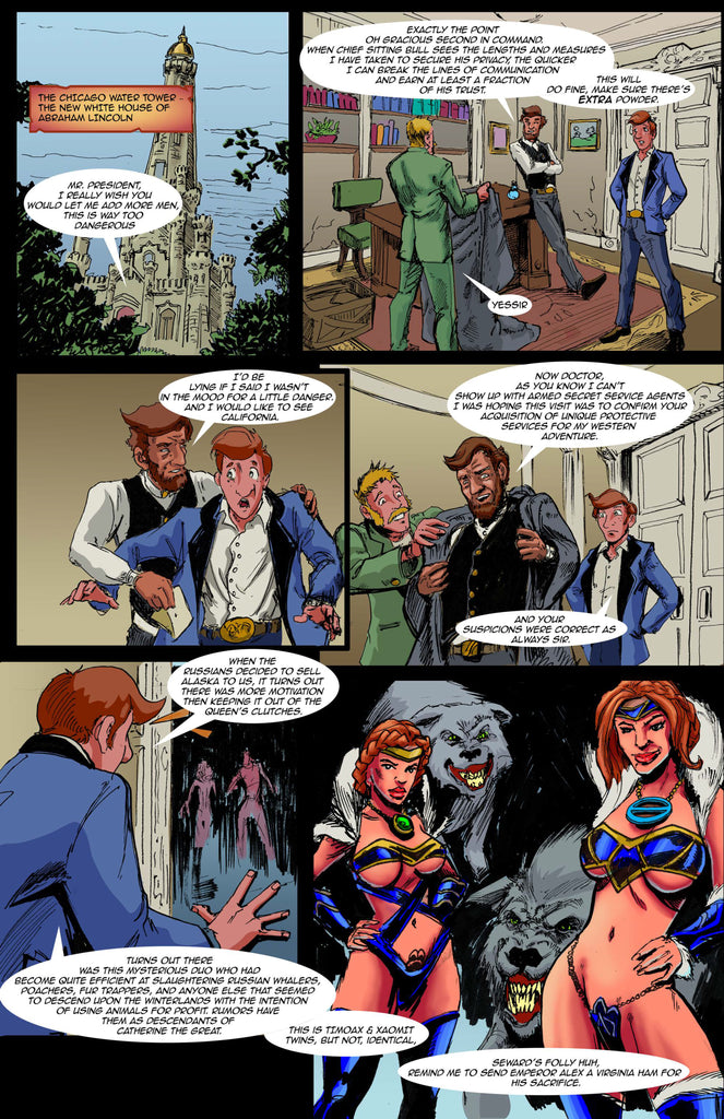 Page from Faro Book 6 -- Lincoln goes West