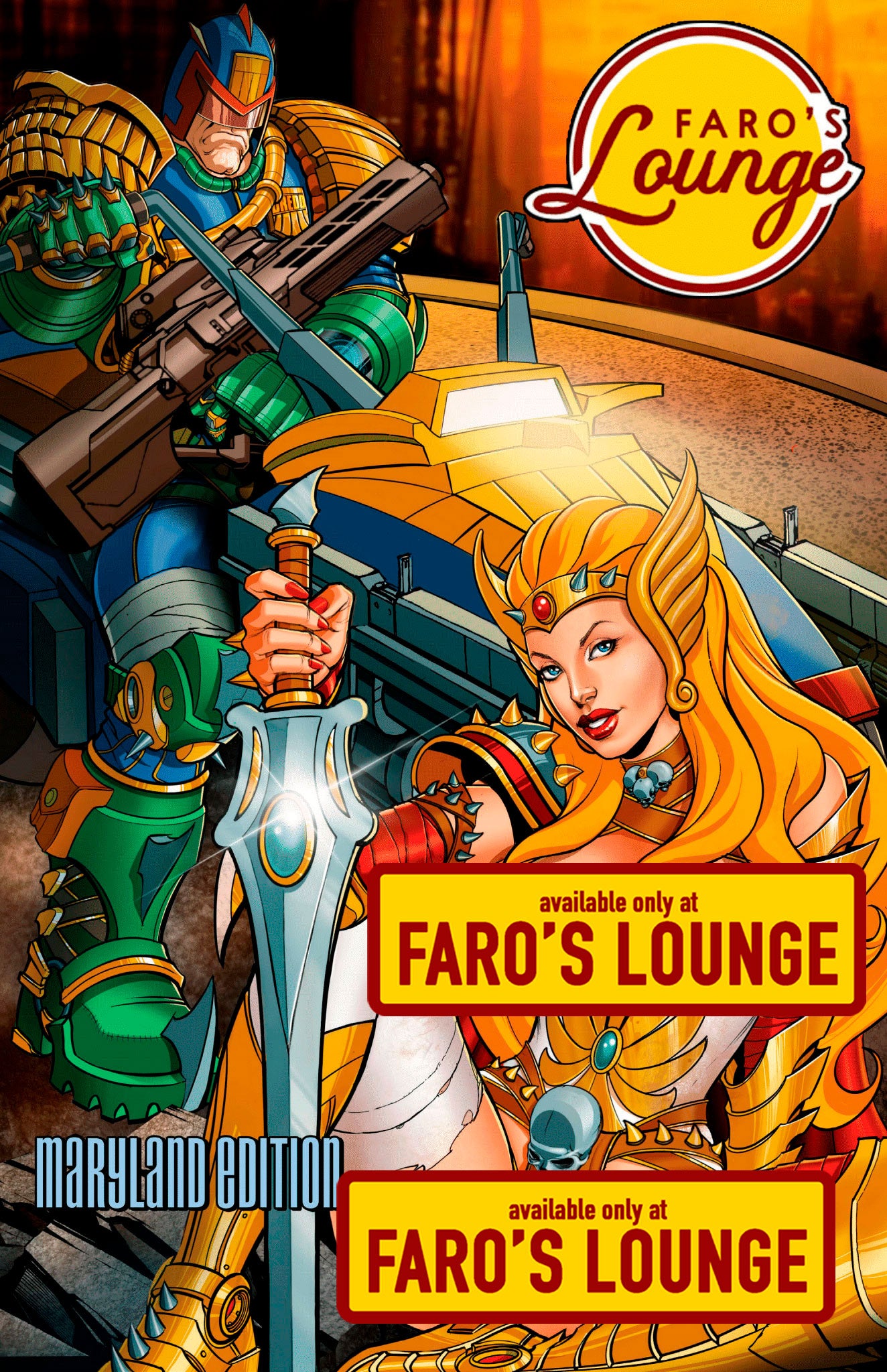 Factory Faro’s Lounge Comics