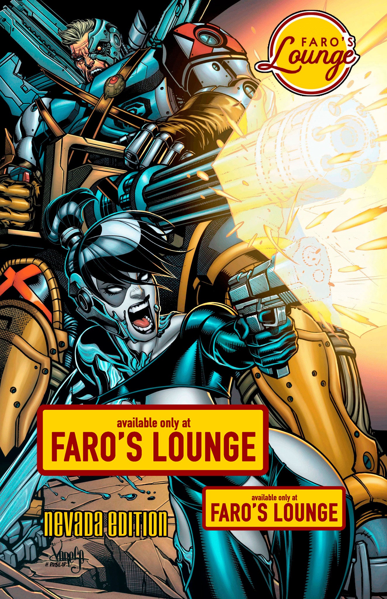 Faro’s Lounge Comic 2024 Book Bundle